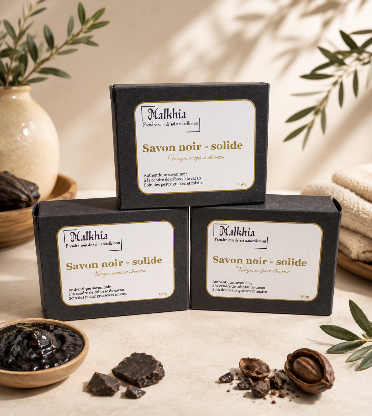 Savon Noir 3 en 1